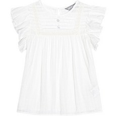 Petit enfant 女童款PC Mer扭結蕾絲雪紡衫 PCW33GBL45