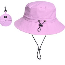 ETUDIER 남자 여자 낚시모자 등산모자 방수 버킷햇, 퍼플