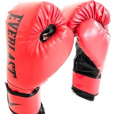 Everlast 冠軍2訓練手套, 紅黑色