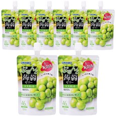 ORIHIRO 蒟蒻果凍飲 麝香葡萄口味, 8個