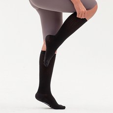 팰스 여성용 헬스 스포츠 양말, 블랙