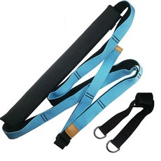 라이프스윗 홈 트레이닝 요가 스트레칭 밴드 플라잉요가 스트랩, 01 블루, 1개