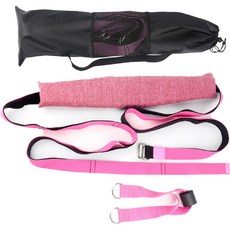 Lifesweet 循環瑜珈皮拉提斯伸展帶舞蹈帶, 玫瑰紅, 1個