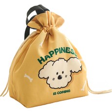 Legend C保溫保冷角色便當袋 野餐午餐袋 Happy Dog, 1個