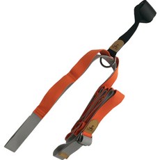 Life Sweet 居家訓練多功能握把伸展帶 瑜珈舞蹈拉力帶, 橘色, 1個