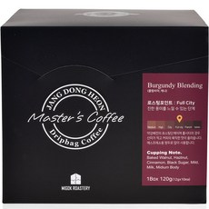 大米烘焙勃艮第混合咖啡滴濾袋 10 便士, 12g, 10入, 1個