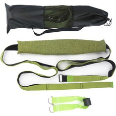 Lifesweet 循環瑜珈皮拉提斯伸展帶舞蹈帶, 綠色, 1個