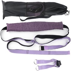 Lifesweet 循環瑜珈皮拉提斯伸展帶舞蹈帶, 紫色, 1個