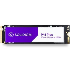 솔리다임 P41 PLUS M.2 NVMe Gen4 SSD QLC, SSDPFKNU512GZ, 512GB