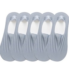 수스다 여성용 무봉제 고급형 논슬립 페이크삭스 5켤레 세트