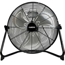 까리노 공업용 데스크 선풍기, CRNF-18FQ, 블랙