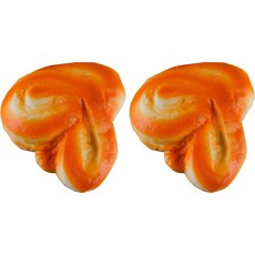 Mazing Choice 咖啡廳麵包坊麵包模型 2入, 6號