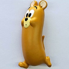 Cocomart角色動畫冰箱裝飾漂亮磁鐵 香腸 2入, 棕色