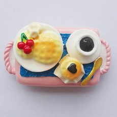 Coco Mart 廚房室內裝飾 漂亮廚房小物 磁鐵 早午餐, 混合色