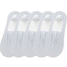 수스다 여성용 무봉제 고급형 논슬립 페이크삭스 5켤레 세트