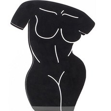 Japas 人體線條壓克力花瓶 女性, 混色