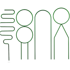 바이아 화분 줄기 그린 프레임 스탠드 4종 세트, 1세트