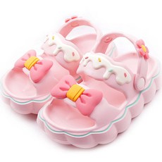 兒童稚嫩繩結EVA涼鞋