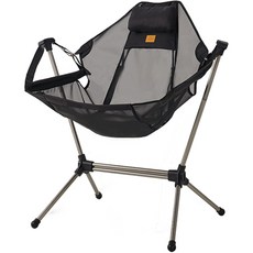 Naturehike 挪客 輕量搖椅 YL11, 黑色, 1個