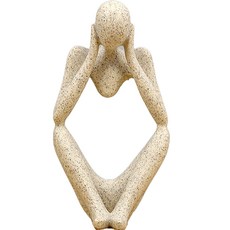 沉思者雕塑, 砂岩 雙下巴