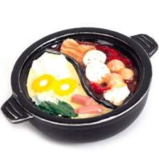 萬物市集四川料理造型磁鐵, 涮涮鍋