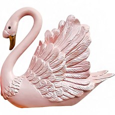 全方位天鵝開關貼紙室內裝飾小物, 粉色D