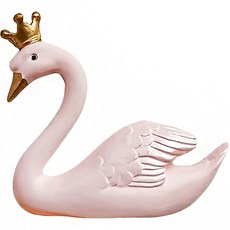 全方位天鵝開關貼紙室內裝飾小物, 粉色B