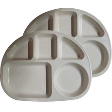 LOHJA 兒童分隔餐盤, 淺米色(803款), 單品, 2個