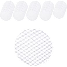圓形墊網網狀墊片 白色 10cm, 25個