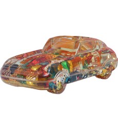 All-rounder 懸浮滴漏筆沙漏居家裝飾品, 橘色