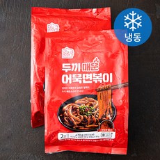 두끼 매운 어묵면 볶이 (냉동), 470g, 2개