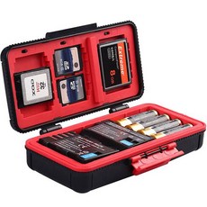 LENSGO SD CF XQD 記憶卡電池防水收納盒 D950