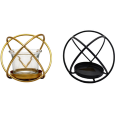 Pokoi 無限鐵製小燭台2件組, 混合色