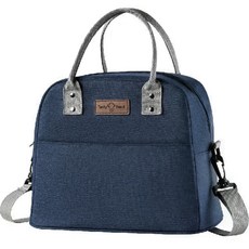 BLANC FLEUR 交叉保溫保冷保冷袋, 海軍藍