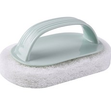 優質良品 浴室清潔海綿刷, 藍色, 1個