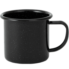 CROW CANYON Stinson馬克杯 K11 340ml, 黑底斑點, 1個