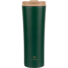 LLARISSA 710不鏽鋼保溫杯, 深綠色, 710ml, 1個