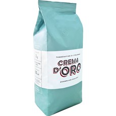 Crema D'oro義式烘焙咖啡豆, 1個, 1kg, 未研磨