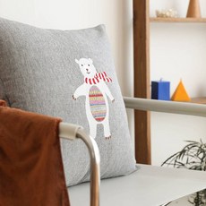 ORIGO 韓國地球系列刺繡抱枕套