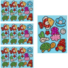 minhwashop 燙金畫貼紙, 海洋 A, 10個