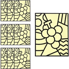 minhwashop 燙金畫貼紙, 葡萄, 10個