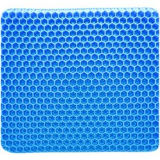 K&SBiz高彈性涼感坐墊+套子, 藍色