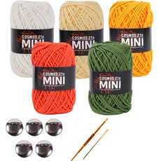 mamaknit 康乃馨胸針鉤針DIY套組, G, 1套