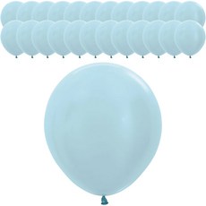 Sempertex 氣球 45cm, 25個, 珍珠藍