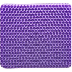 K&SBiz高彈性涼感坐墊+套子, 紫色