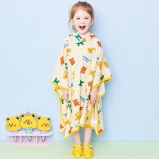 hejmini 兒童款NEW小氣球沙灘浴袍