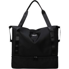 HICKIES 旅行 出差 高爾夫 健身 可掛行李箱 波士頓包 HDB30, 霧面黑色