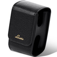 Licata 經典皮革高爾夫球盒 D30302, 黑色, 1個