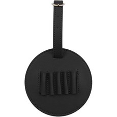 soonZAM 高爾夫球釘座皮革盒 5個, 黑色