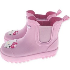 Sanrio 三麗鷗 女童用 Hello Kitty 探頭 PVC 雨靴 MBHKB10008